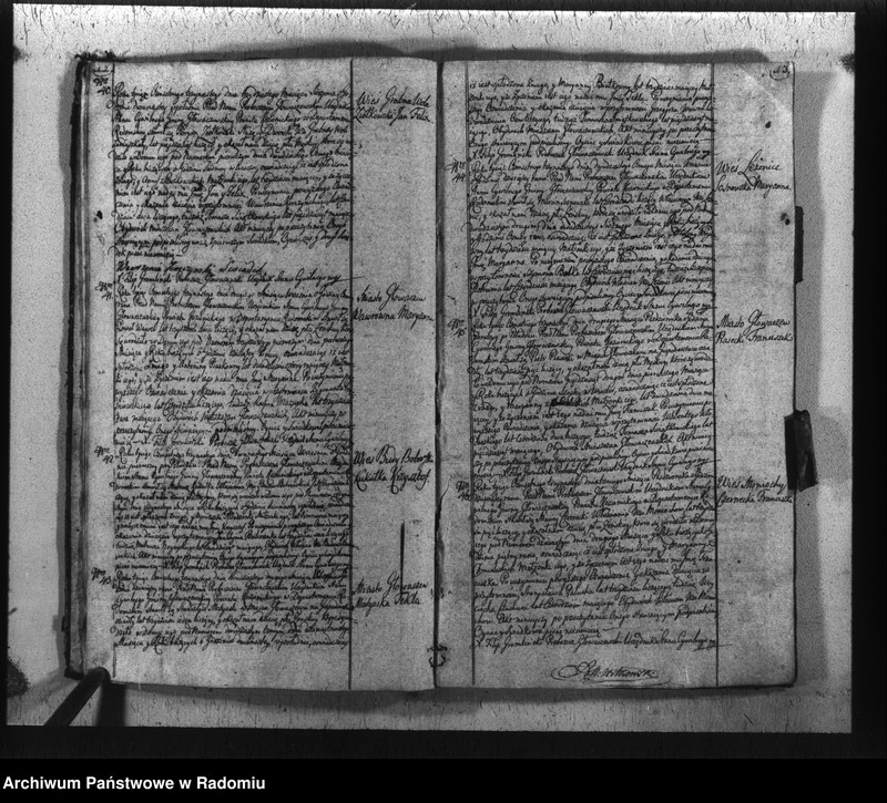 image.from.unit.number "Księga urzędnika stanu cywilnego parafii y miasta Głowaczewa do zapisywania wszelkich aktów na rok 1813"