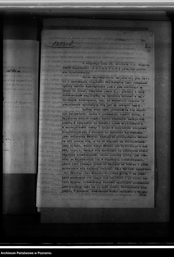 Obraz 6 z jednostki "Zarząd majętności /leśnej/ Szreniawa powiat poznański"