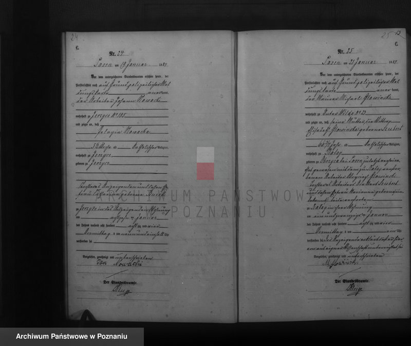 Obraz 14 z jednostki "Księga zgonów"