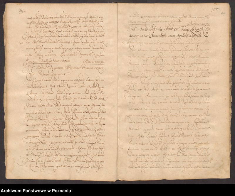 Obraz 13 z jednostki "Acta officii consularis civitatis Posnaniae."