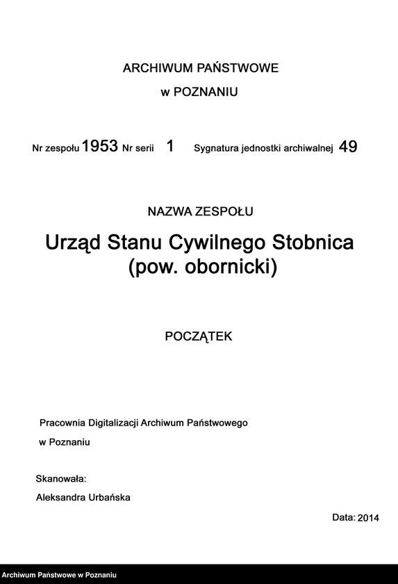 Obraz 3 z jednostki "Księga urodzeń"