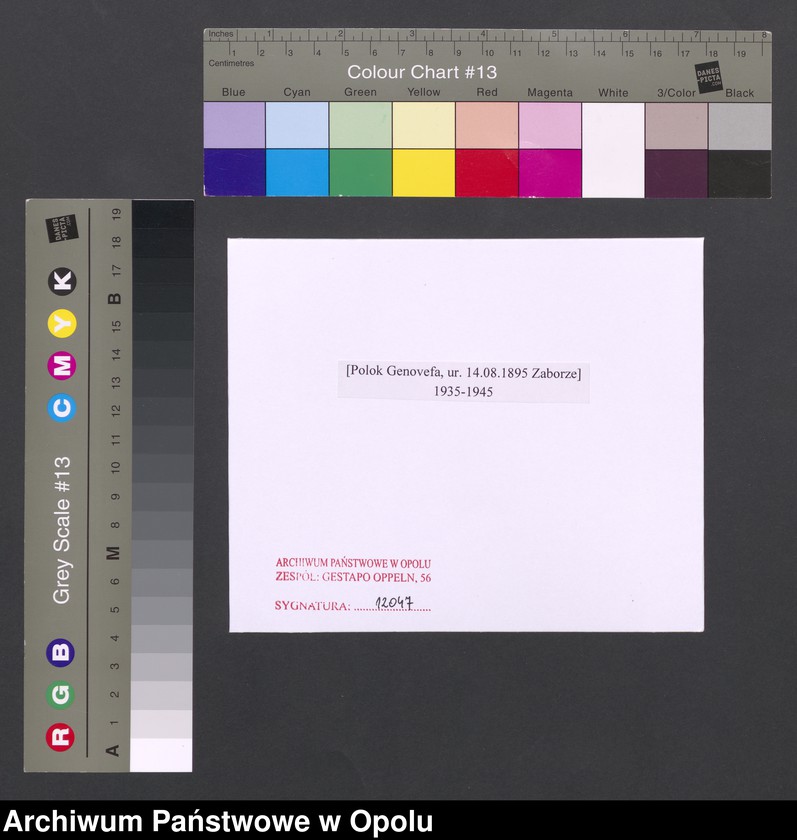 Obraz 2 z jednostki "[Polok Genovefa, ur. 14.08.1895 Zaborze]"