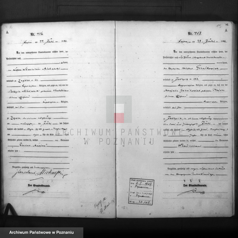 image.from.unit.number "Księga urodzeń t. II"