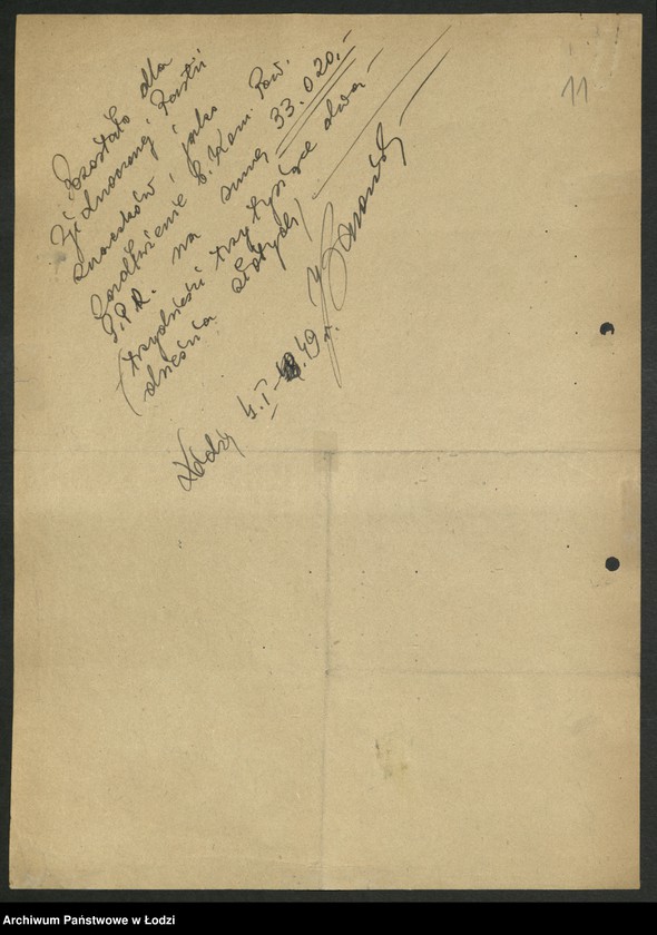 Obraz 12 z jednostki "Protokoły likwidacji gospodarki finansowej komitetów powiatowych i miejskich"