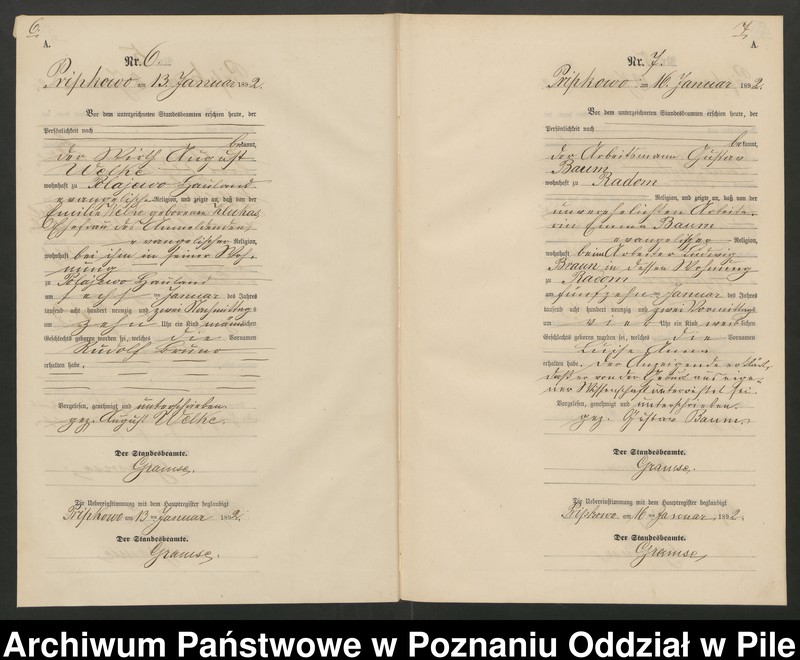 Obraz 6 z jednostki "Księga urodzeń"