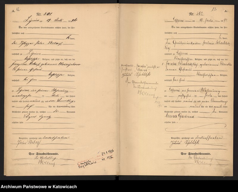 image.from.unit.number "Księga urodzeń T.2 nr 490-981"