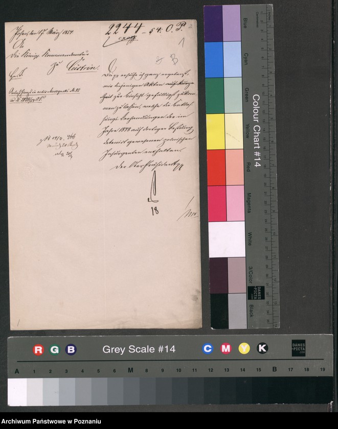 Obraz 4 z jednostki "Lose Papiere betreffend die revolutionäre Bewegung der Polen."