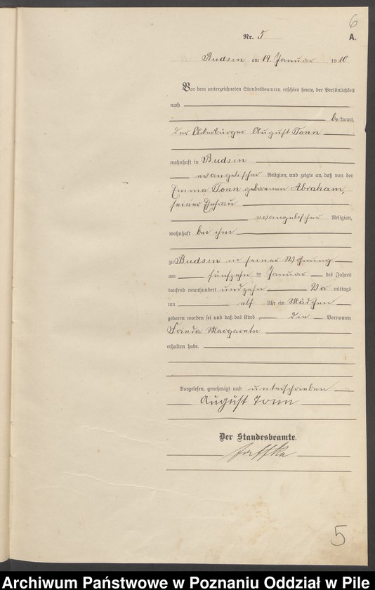 image.from.unit.number "Księga urodzeń"