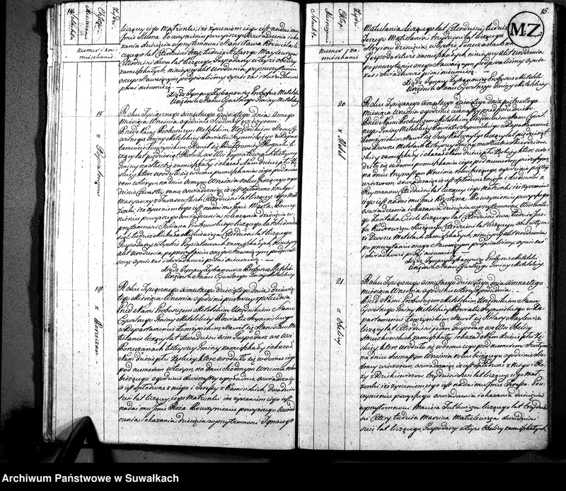 image.from.unit.number "Akta Urodzenia Urzędnika Stanu Cywilnego Gminy Metelskiey Powiatu Seyneńskiego Departamentu Łomżyńskiego od 1-go Maia Tysiąc osiemnastego dziesiątego Roku aż do 1-go Stycznia Roku Tysiąc osimset dwunastego"