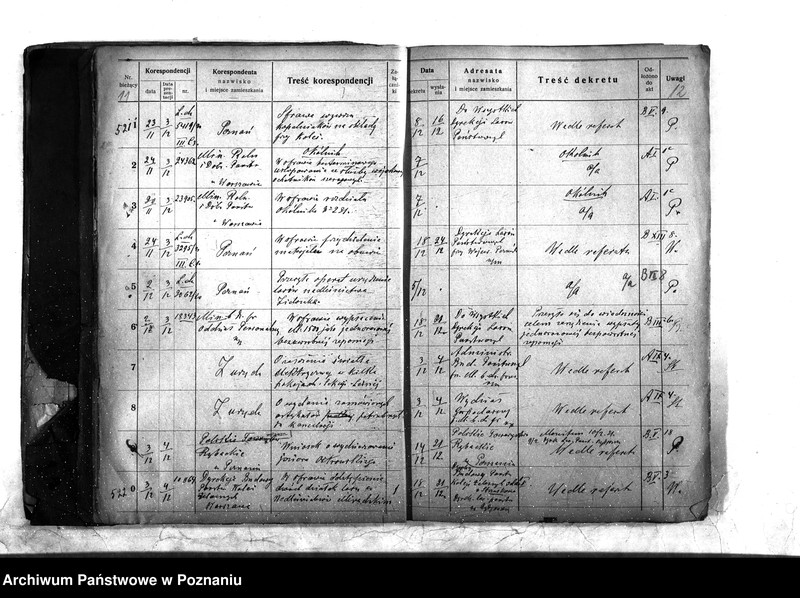 Obraz 9 z jednostki "Dziennik od nr. 5261 - 7590"