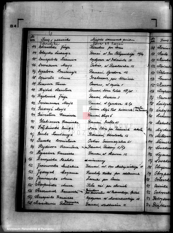 Obraz 10 z jednostki "/Spis Weteranów i Wdów po weteranach z 1863 r./"