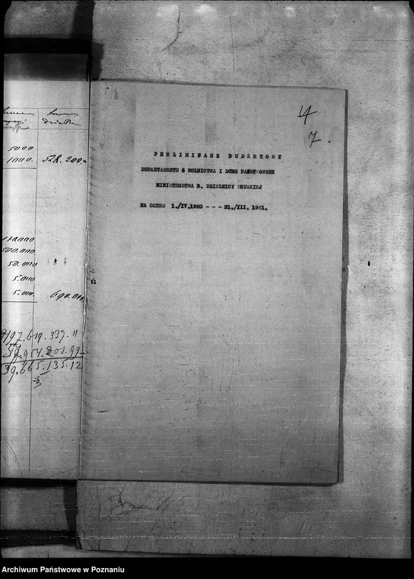 Obraz 11 z jednostki "zestawienie budżetu 1920/21"
