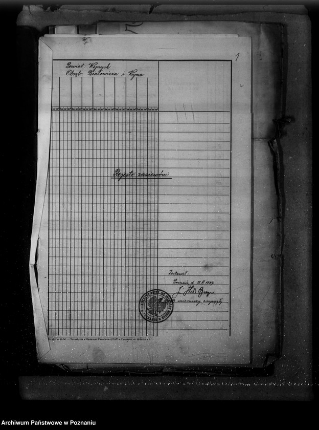 Obraz 5 z jednostki "Rejestr zasiewów majątku Wyrza"