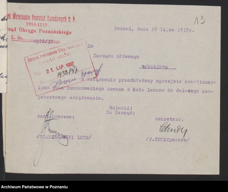 Obraz 18 z jednostki "Korespondencja."