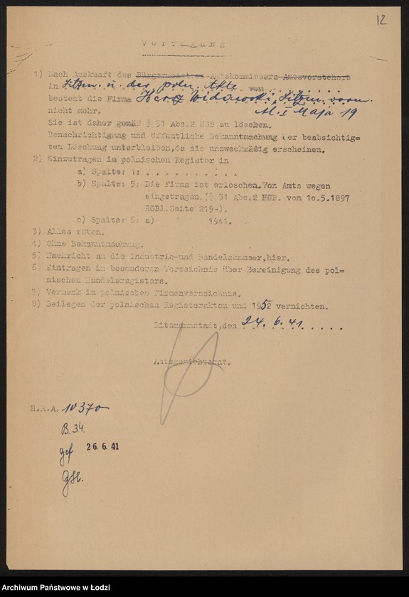 Obraz 14 z jednostki "Hersz Widawski – obnośny handel mydłem i tłuszczami"