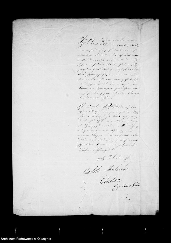 image.from.unit.number "/Auf Wunsch der Gfin Anna Lehndorff ausgestellte Atteste u. Gutachten über Bittsteller/"