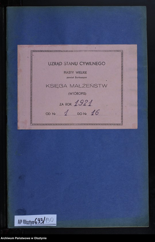 image.from.unit.number "Heiraths-Neben-Register Nr 1 - 16 [ Księga małżeństw - wtóropis ]"