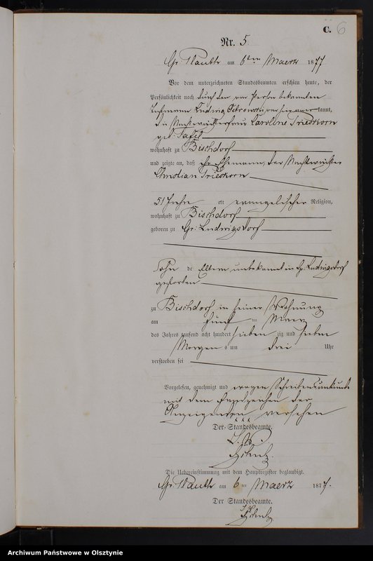 image.from.unit.number "Sterbe-Neben-Register Nr 1 - 44"