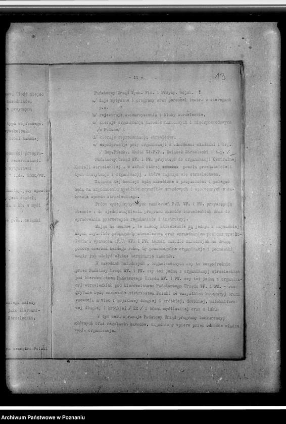 image.from.unit.number "Rozkazy, protokoły, instrukcje, sprawozdania Komitetu. Przepisy służbowe dotyczące organizacji i działalności wychowania fizycznego i przysposobienia wojskowego z 1928 roku. Korespondencje. Szkice umundurowania."