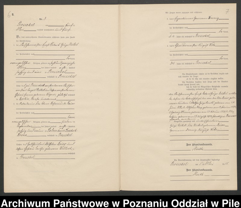 Obraz 6 z jednostki "Księga małżeństw"