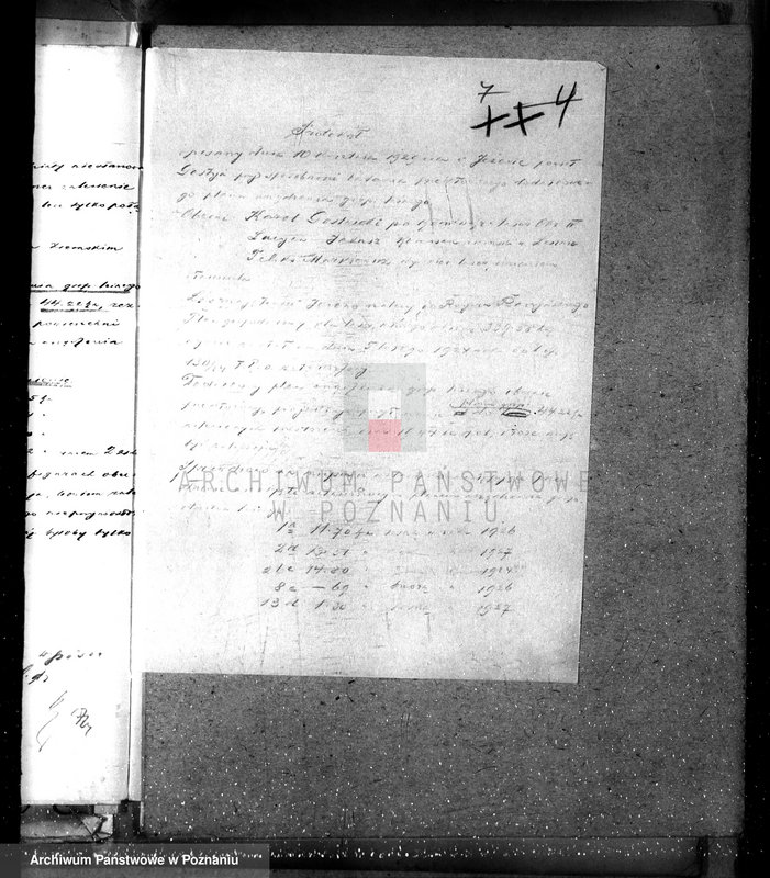 Obraz 11 z jednostki "Majętność leśna Jeżewo w powiecie gostyńskim"