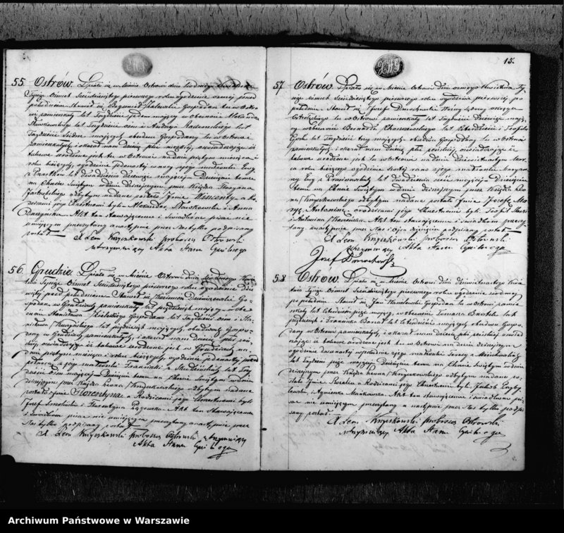 image.from.unit.number "Akta urodzeń, małżeństw i zgonów"