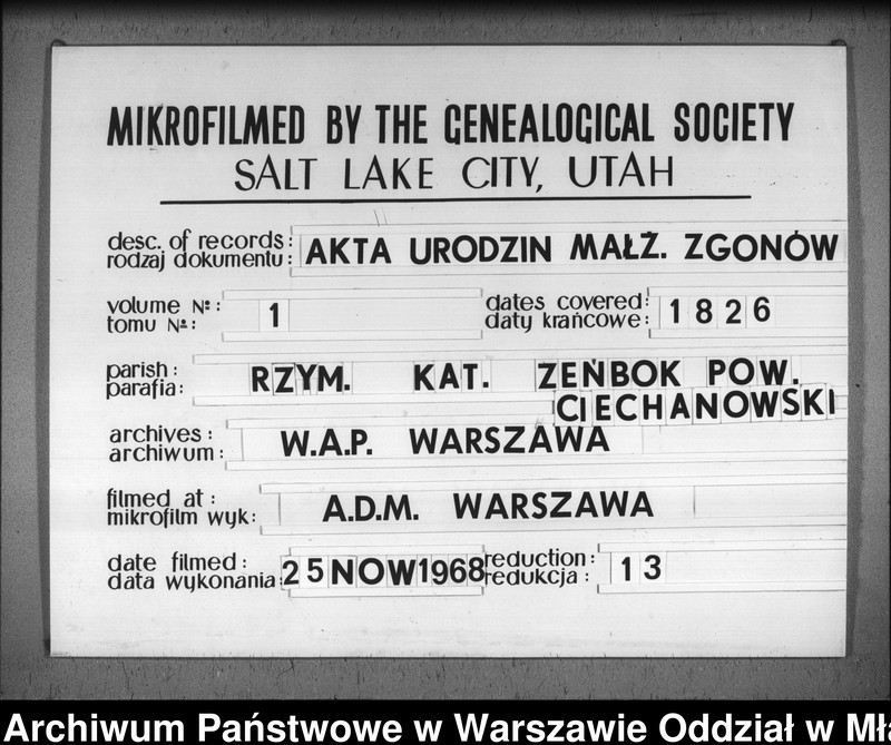 image.from.unit.number "Akta urodzin, małżeństw i zgonów"