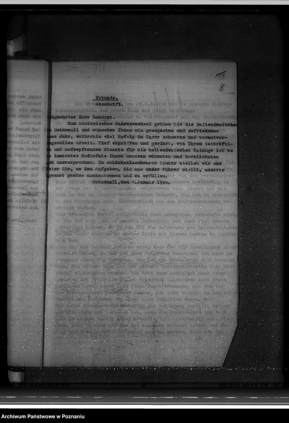 Obraz 13 z jednostki "Landrat in Ostrowo"