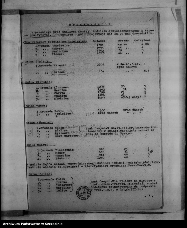 image.from.unit.number "Podział administracyjny powiatu Pyrzyce"