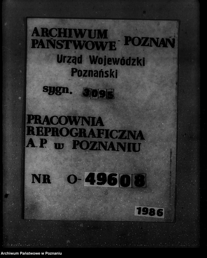 Obraz 1 z jednostki "Wykaz osadników z wyszczególnionym stanem ich zagospodarowania w majątkach Wyrza, Wysoka Mała, Jeziorki Kosztowskie, Stare i Łobżenica powiat wyrzyski"