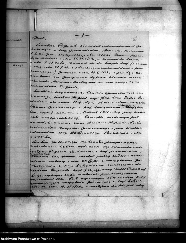 Obraz 10 z jednostki "Ustalenie podstawowych norm władania majątkiem Mościska powiat wyrzyskiego"