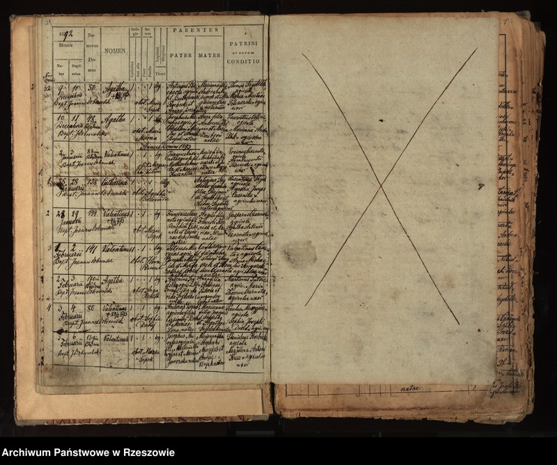 image.from.unit.number "Księga urodzeń - Wola Rafałowska"