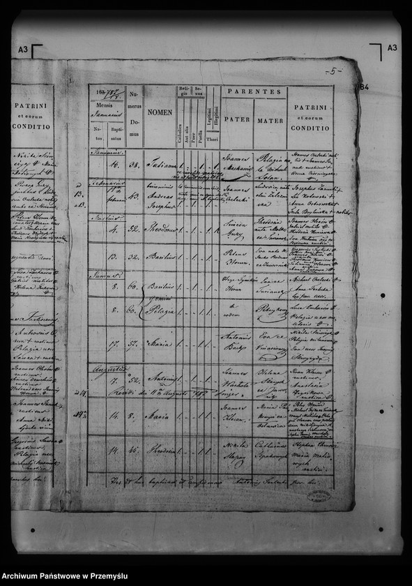 image.from.unit.number "[Kopie ksiąg metrykalnych parafii Szczawne z filią Kulaszne (dekanat Łupków)]"