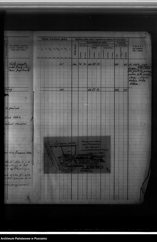 Obraz 7 z jednostki "Program urządzenia gospodarstwa leśnego dla lasu w gminie Pruszewice dla lasu H. Schlachczaka 1929-1939"