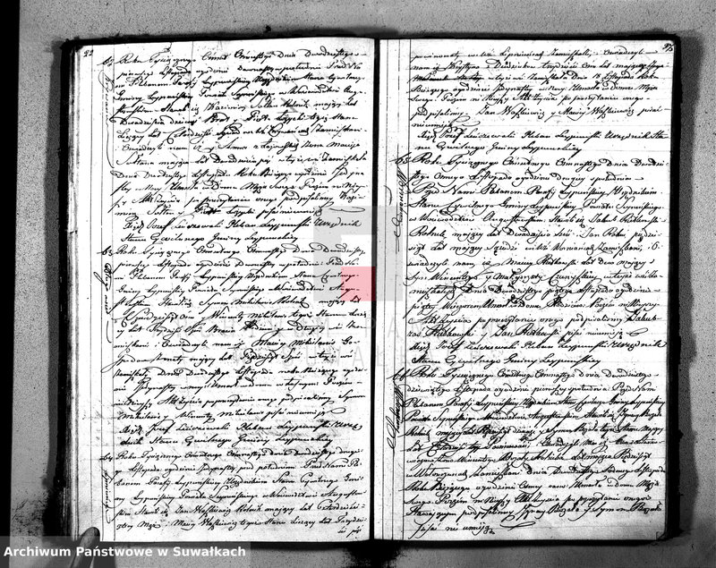 Obraz 14 z jednostki "Księga Aktów Zeyscia Gminy Leypuńskiej od 1-o Stycznia 1818 Roku"