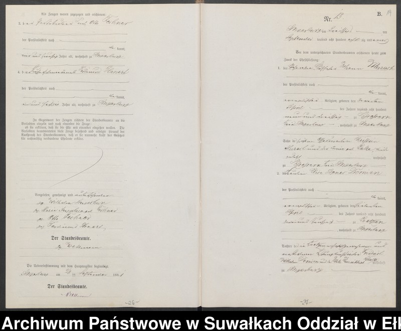 image.from.unit.number "Heiraths-Neben-Register des Preussischen Standes-Amtes Angerburg Kreis Angerburg"