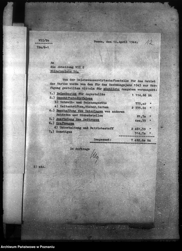 Obraz 16 z jednostki "Reichswasserwirtschaft im Gebiet der Warthe und Oder"