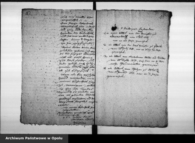 Obraz 11 z jednostki "Acta von Anziehung der Schutz - Verordneten bei der Stadt Oppeln und deren Annahme betreffend"