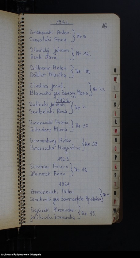 image.from.unit.number "Alphabetisches Namenverzeichnis zum Heiratsbuch"