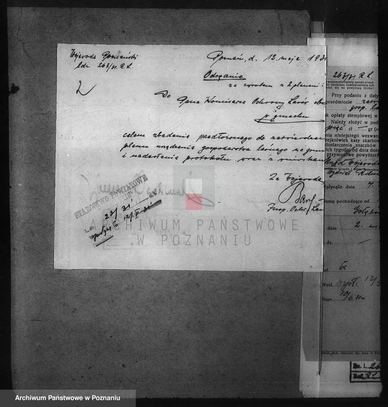 image.from.unit.number "Majętność leśna Gołębowo powiat obornicki"