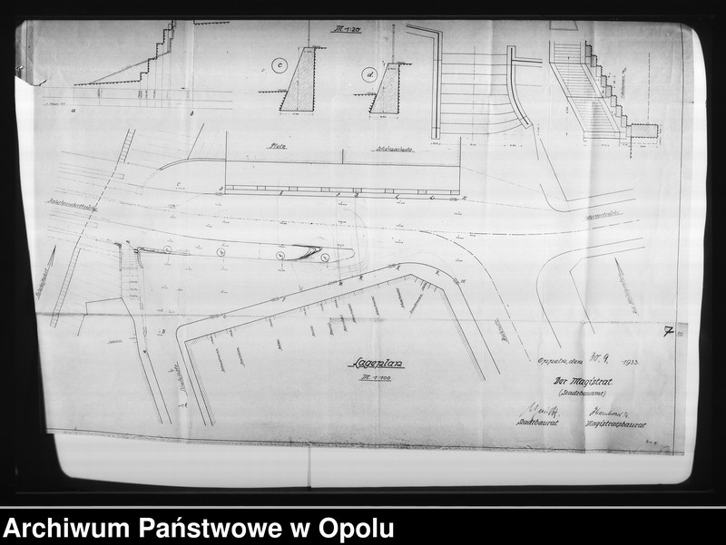 Obraz 17 z jednostki "[Budowa mostu "Stulecia" - Jahrhundertbrücke - korespondencja, rysunki techniczne]"