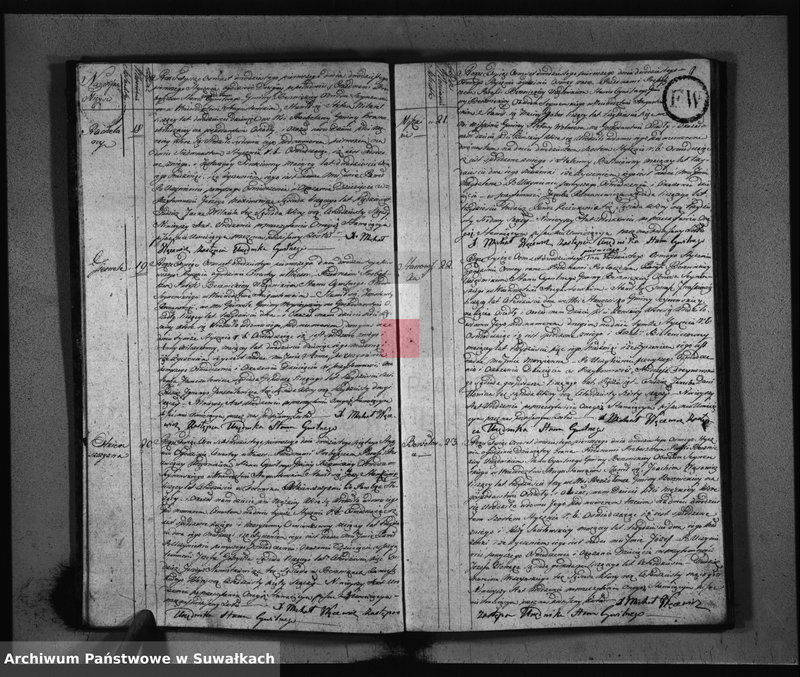 image.from.unit.number "Akta Urodzonych Gminy Berznickiey od Dnia 1-o Stycznia 1821 r."