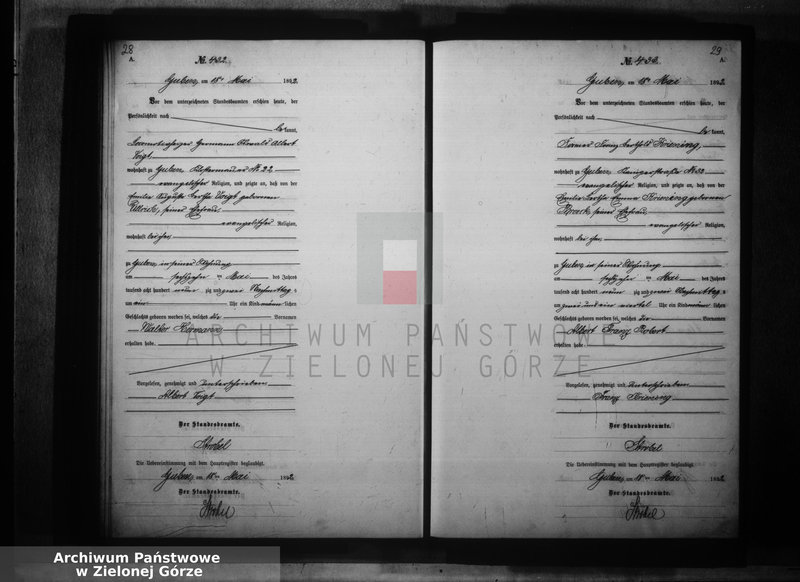 image.from.unit.number "Geburts-Neben-Register, Band II von No 405 bis No 798"