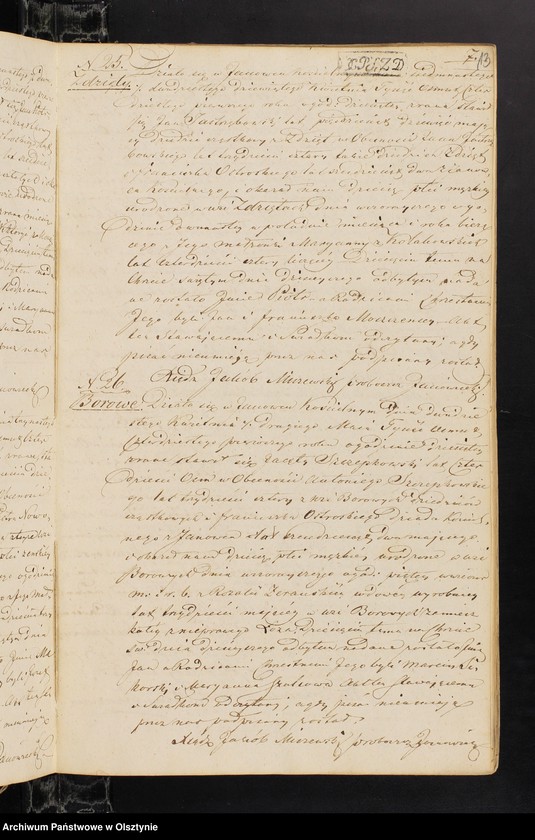 image.from.unit.number "Duplikat Aktow Urzędnika Stanu Cywilnego z Parafii Janowieckiey Urodzenia, Zaslubienia i Zeyscia od 1 Stycznia do ostatniego Grudnia 1841 roku"
