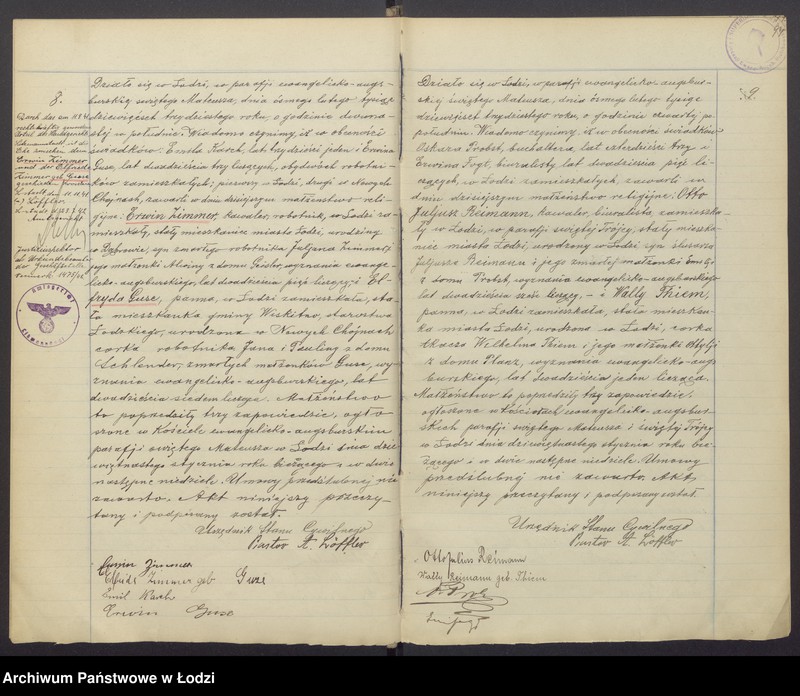 Obraz 7 z jednostki "Akta małżeństw"