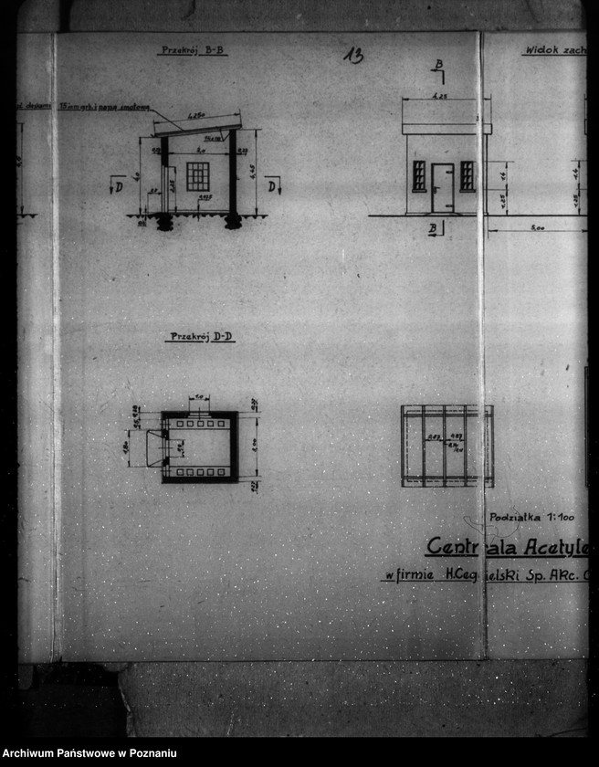 Obraz 17 z jednostki "Zatwierdzenie zakładu przemysłowego /centrali acetylenowej/ firmy H. Cegielski Spółka Akcyjna w Poznaniu"