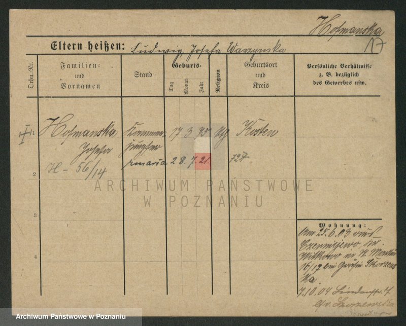 Obraz 17 z jednostki "Hofmański - Holc (-z, tz)"