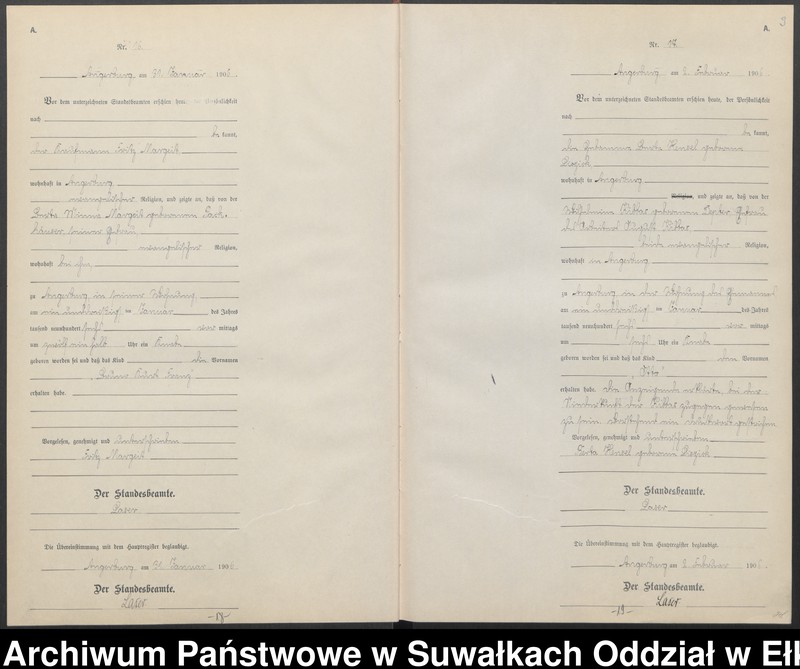 image.from.unit.number "Geburts-Neben-Register des Preussischen Standes-Amtes Angerburg Kreis Angerburg"