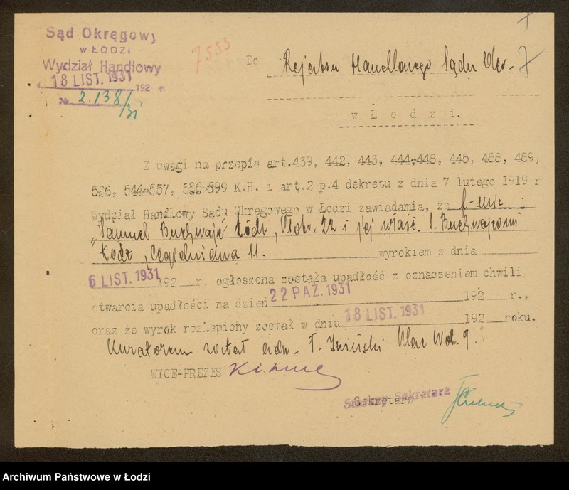 Obraz 9 z jednostki "Szmul Buchowajc- sprzedaż perfum i galanterii"