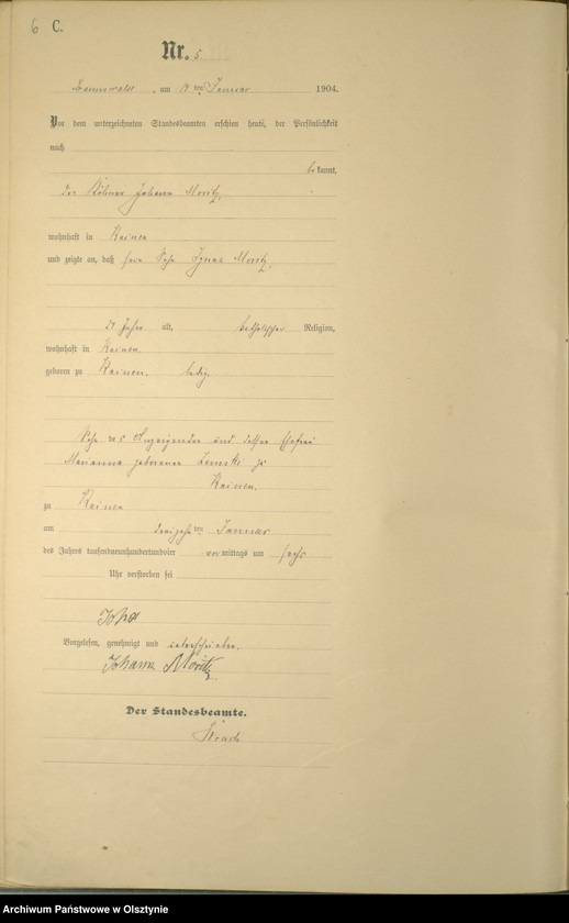 image.from.unit.number "Sterbe-Haupt-Register Nr 1 - 52"